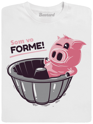 Vo forme pánske dlhý rukáv White