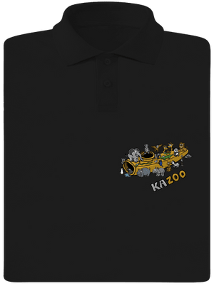 KaZoo pánska polokošeľa Black