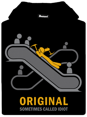 Originál dámska mikina klokanka Black