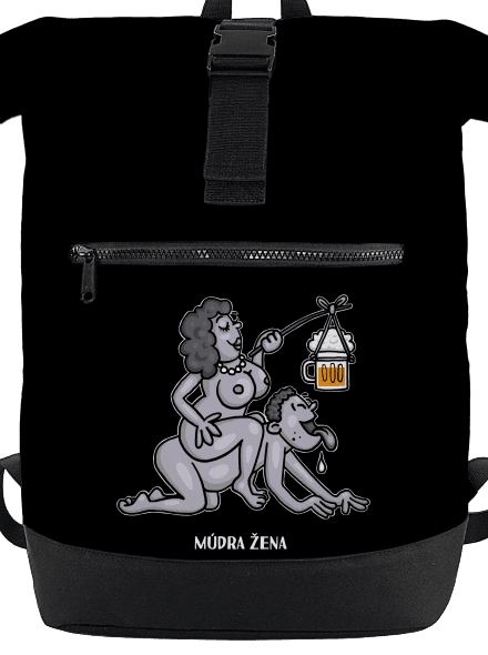 Múdra žena batoh Black