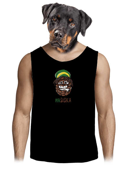 Hašiška pánske tielko Black