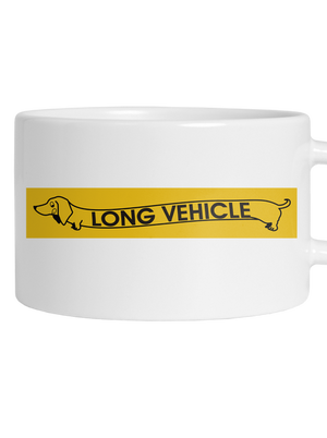 Long Vehicle hrnček makronka White