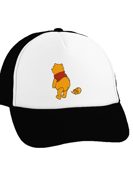 Ups šiltovka truckerka Black cap