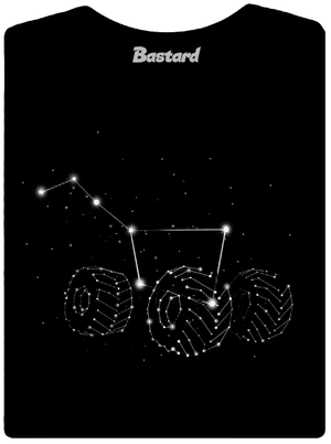 Veľký voz dámske tričko prémium Black