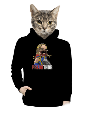 dámska mikina klokanka