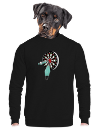 unisex mikina bez kapucne