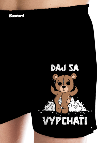 Jdi se vycpat pánske trenky Black