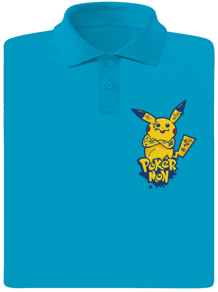 Pokérmon pánska polokošeľa Blue Atol