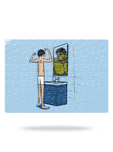 Hulk puzzle White