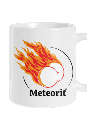 Meteoriť klasický hrnček White