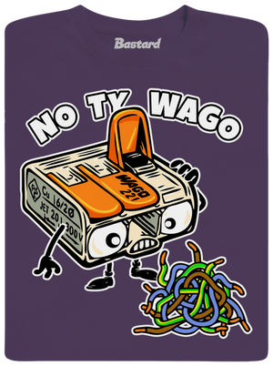 Wago svorka pánske tričko Urban Purple