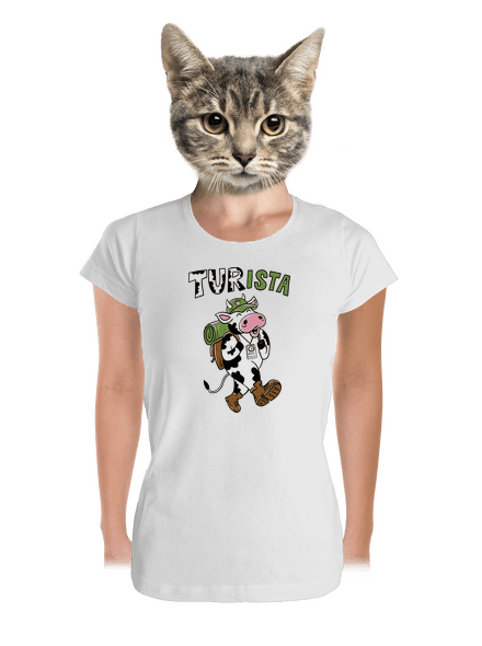 Tur na cestách dámske tričko prémium White