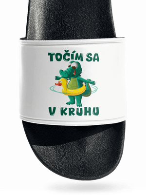 Točím sa v kruhu šľapky White