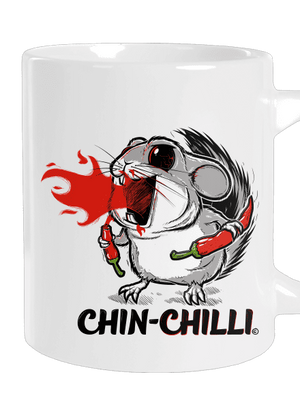 Chinchilli veľký hrnček White