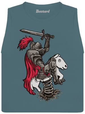 Rytier dámske tielko voľné Heather Deep Teal