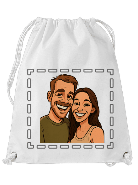 Karikatúra z vlastnej fotky vak White