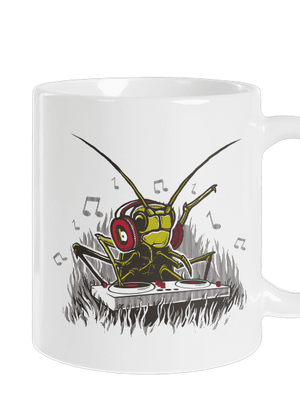 DJ Cvrček klasický hrnček White