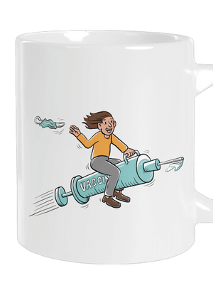 Oslobodenie veľký hrnček White