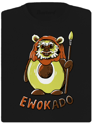 Ewokado dámske športové tričko Black