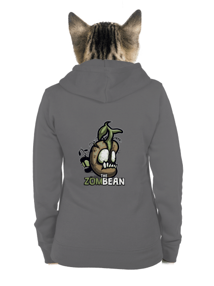Zombean dámska mikina na zips Steel Gray