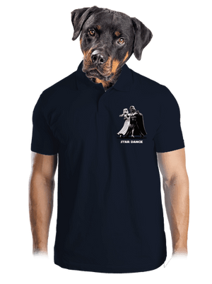 Star dance pánska polokošeľa Navy Mal