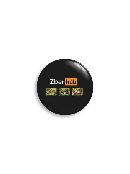 Zber húb placka 