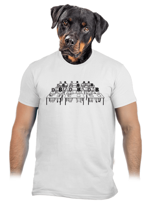 Cimrman: Debil, blbeček pánske tričko White