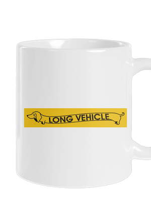 Long Vehicle klasický hrnček White