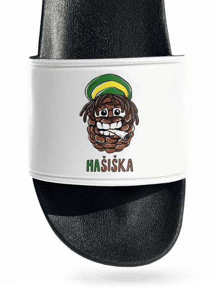 Hašiška šľapky White