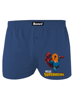 Moja superhrdinka pánske trenky Blue