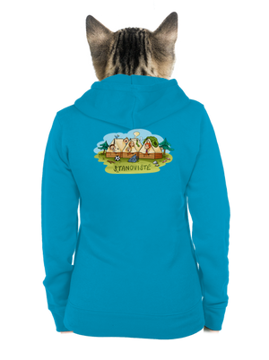 dámska mikina na zips