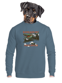 unisex mikina bez kapucne