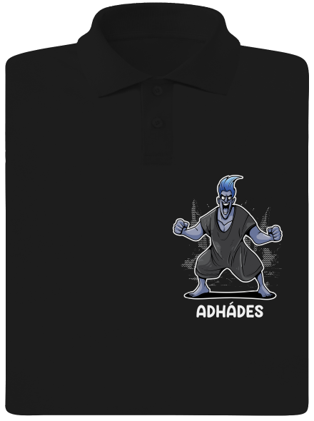 Adhádes pánska polokošeľa Black