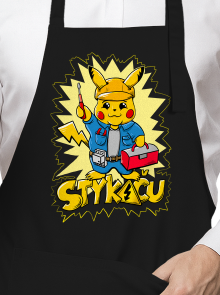 Stykaču zástera Black