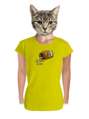 Music Pills dámske tričko prémium Lemon