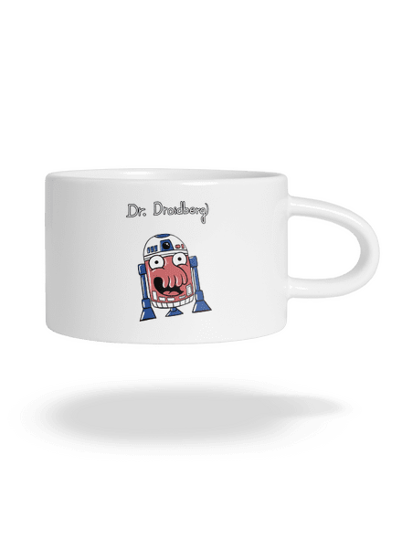 Dr. Droidberg hrnček makronka White