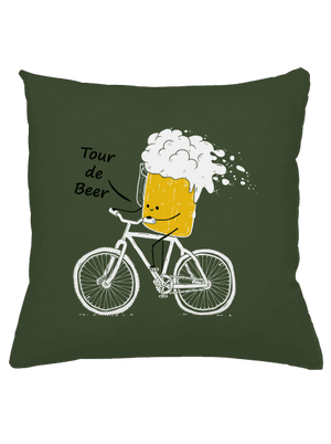 Tour de beer vankúš Olive Green