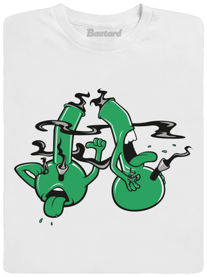 Bongo kašeľ pánske dlhý rukáv White