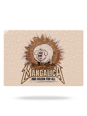 Mangalica puzzle White