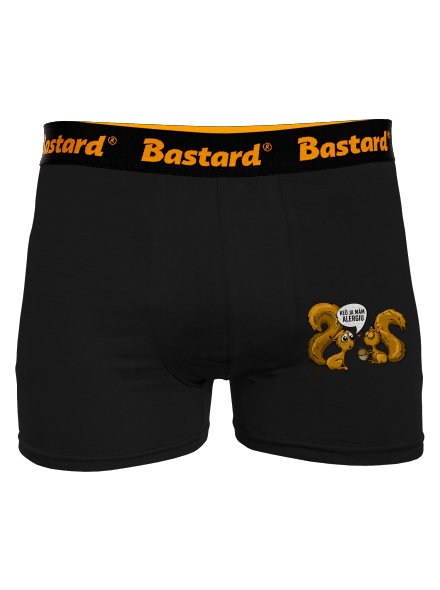 Alergická veverička boxerky Black