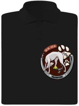 Psí horoskop: Škorpión pánska polokošeľa Black