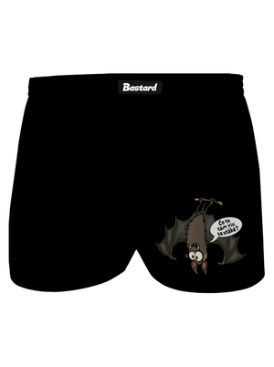 Visiaci netopier pánske trenky Black