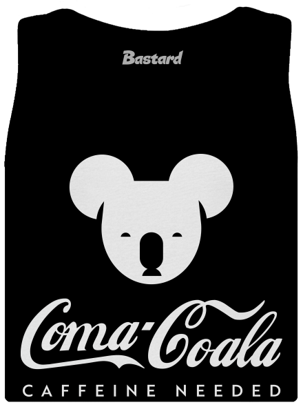 Coma Coala dámske tielko klasické Black