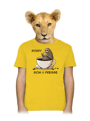 V presse detské tričko Gold