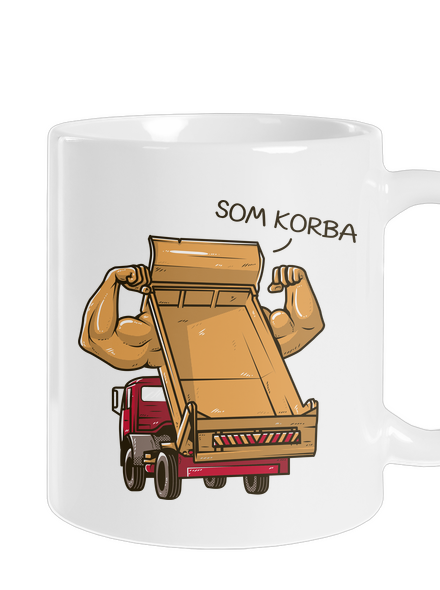 Korba klasický hrnček White