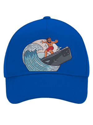 Som surfer šiltovka baseballka Bright Royal