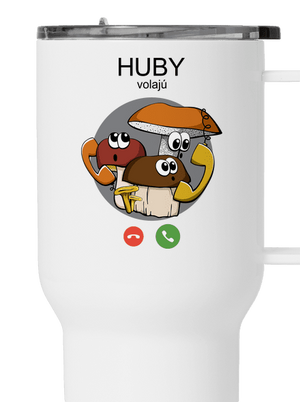 Huby volajú termohrnček White