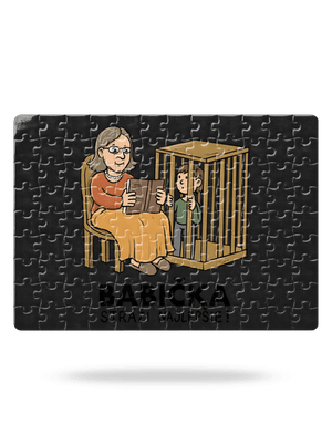 Babička stráži najlepšie puzzle White