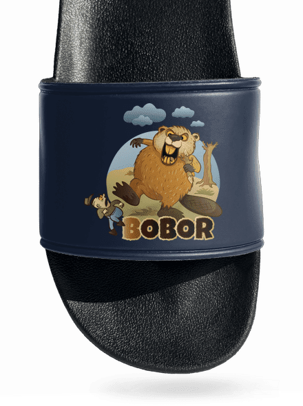 Bobor obor šľapky Navy