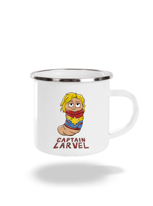 Captain Larvel plecháčik White